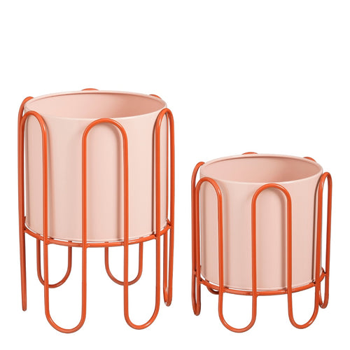 Diane Round Pink Planter (25 cm)