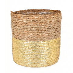 Gold Round Rachel Basket (25 cm)