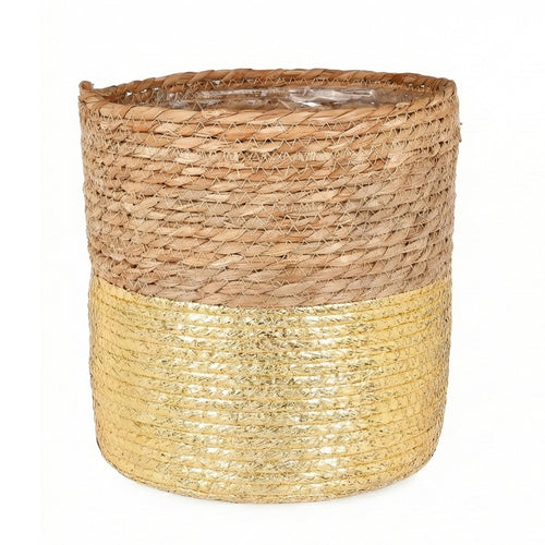 Gold Round Rachel Basket (25 cm)