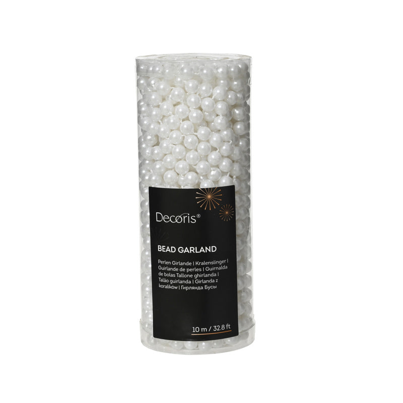 Bead garland polystyrene shiny