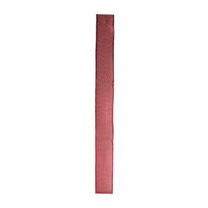Red Woven Wired Ribbon