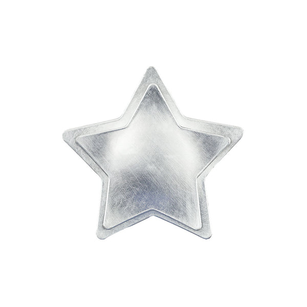 Silver Star Plate (25cm)