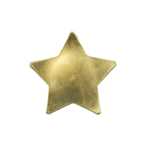 Gold Star Plate (25cm)
