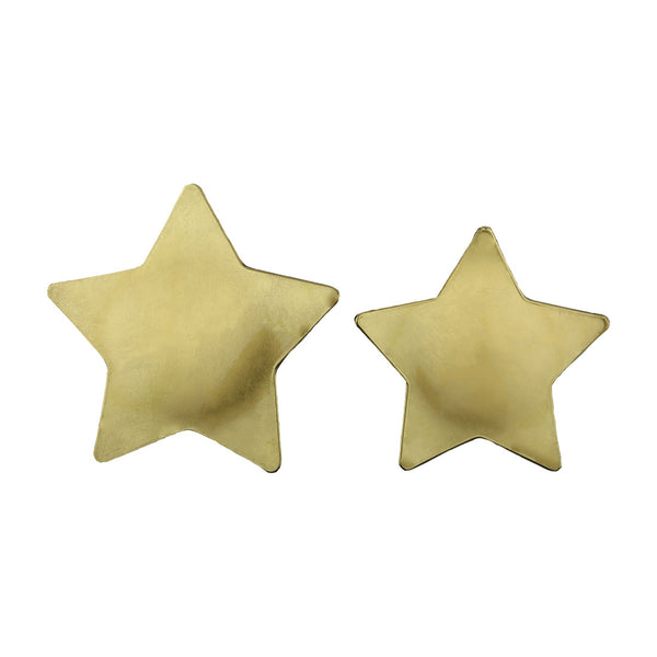 Gold Star Plate (25cm)