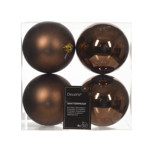 Baubles polystyrene sh-mt mix