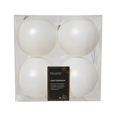 Baubles polystyrene matt