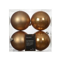 Baubles polystyrene enamel - matt mix