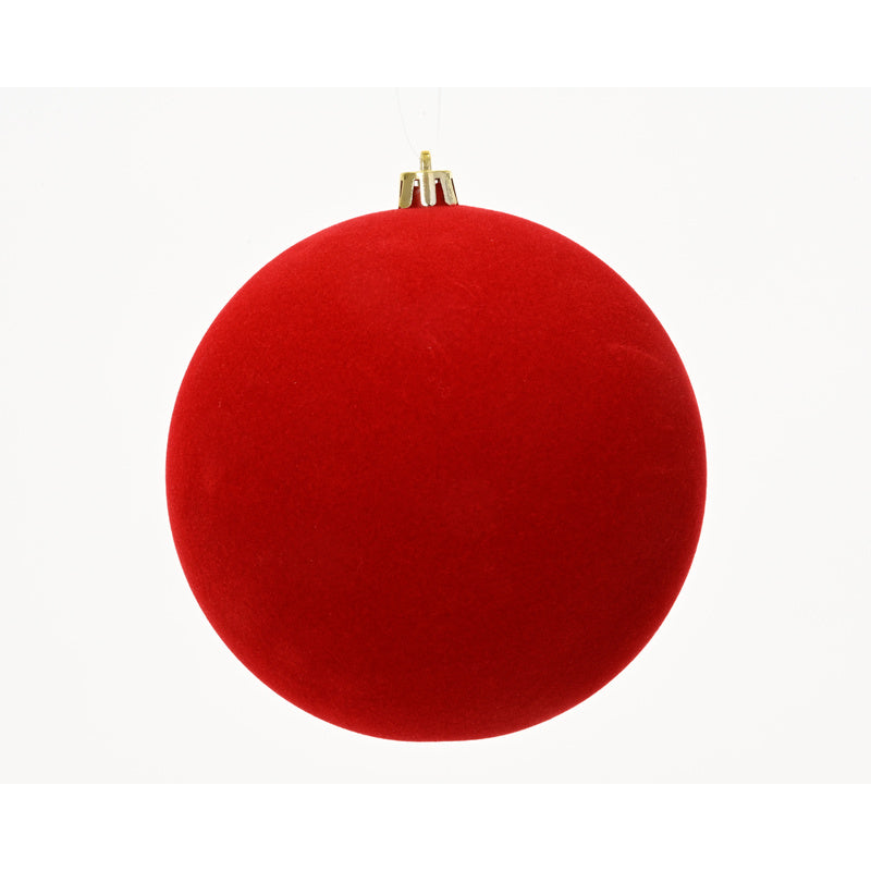 Bauble polystyrene flock