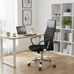 Joel II Black Mesh Office Chair (123 cm)