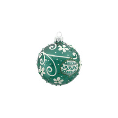 Glass Bauble-in-Bauble (8cm)