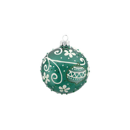Glass Bauble-in-Bauble (8cm)