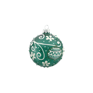 Glass Bauble-in-Bauble (8cm)