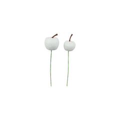 White Wire Apples 48pcs
