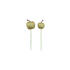 Gold Wire Apples 48pcs