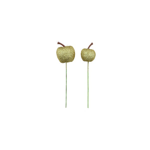 Gold Wire Apples 48pcs