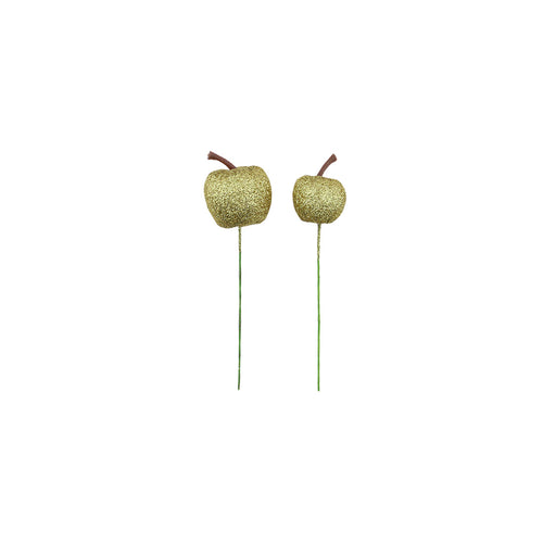 Gold Wire Apples 48pcs