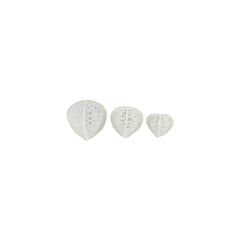 Glitter physalis loose white 3.5x4.5