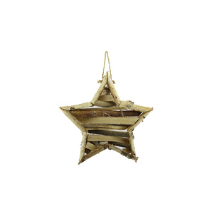 Natural Birch Star (35cm)