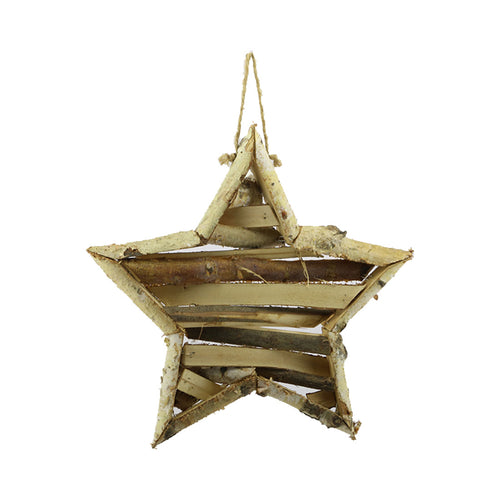 Natural Birch Star (45cm)
