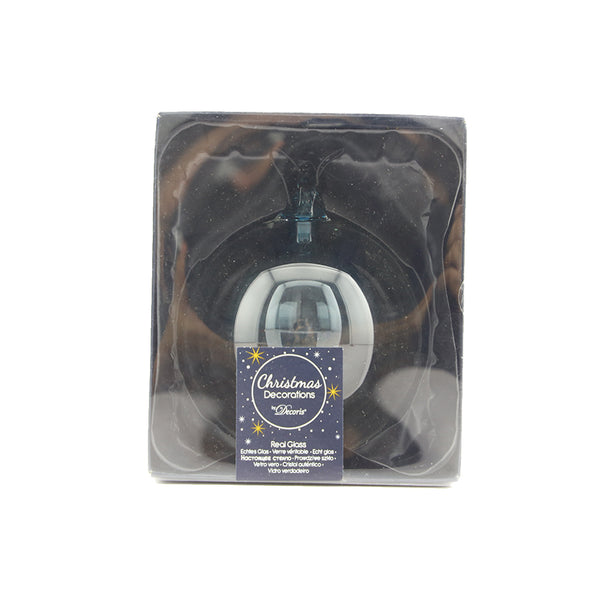 Glass Bauble-in-Bauble (10cm)
