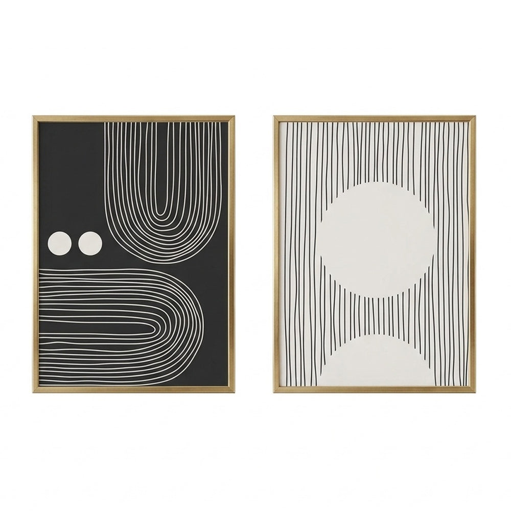 Kouenio Diptych Canvas Painting (50 cm)