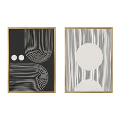 Kouenio Diptych Canvas Painting (50 cm)