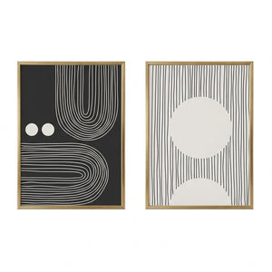 Kouenio Diptych Canvas Painting (50 cm)