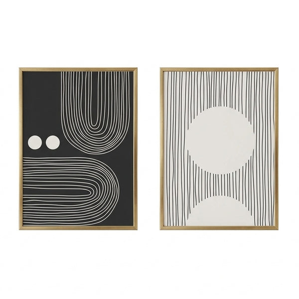 Kouenio Diptych Canvas Painting (50 cm)