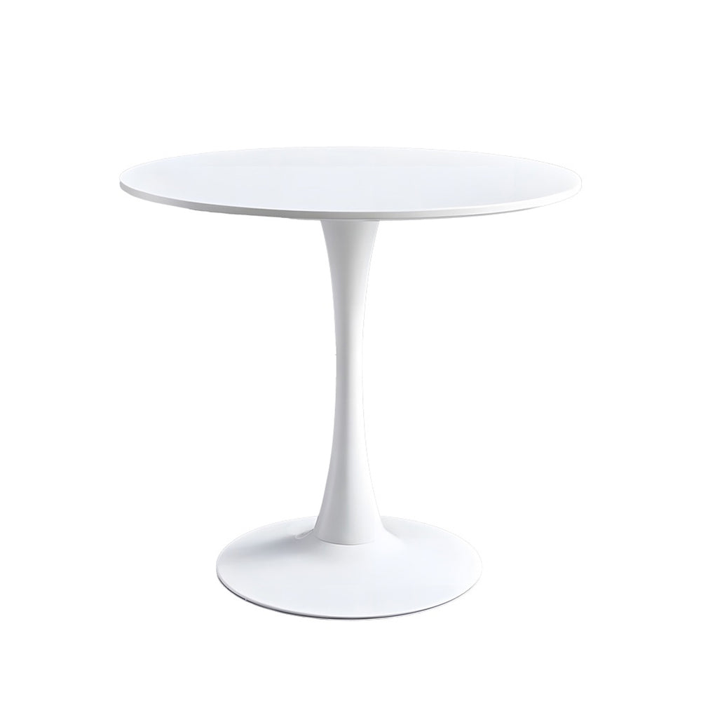 Elijah White Round Dining Table (74 cm)