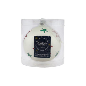 All-Star Glass Bauble (10cm)