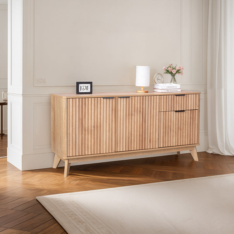 Natural Hamea MDF Sideboard (150 cm)