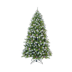 Green Frosted Empress Christmas Tree (185cm)