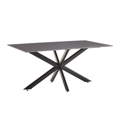 Bethan Grey Sintered Stone Dining Table (180 cm)