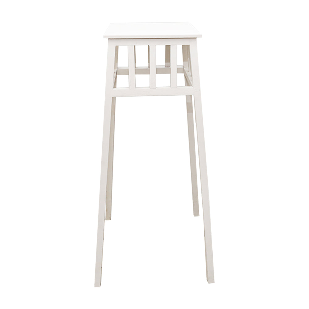 White Dakin Plant Table Large