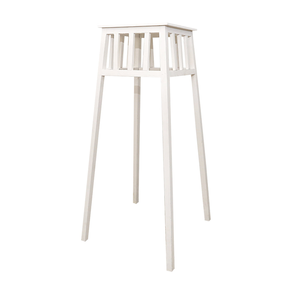 White Dakin Plant Table Large