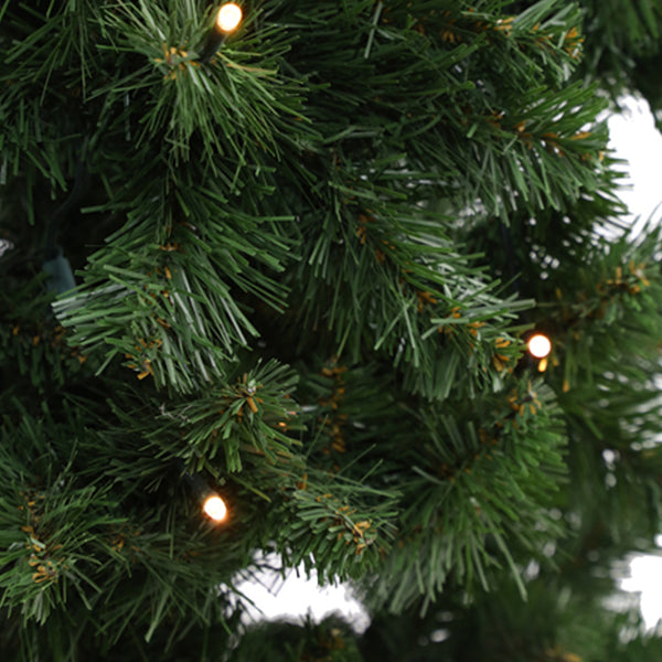 Green Pencil Pine Christmas Tree with LEDs (120cm)