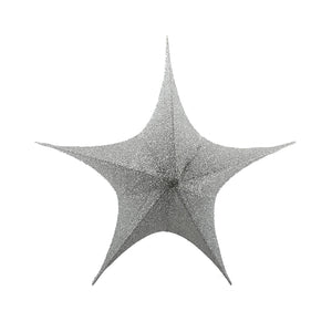 Silver Hanging Star (75cm)