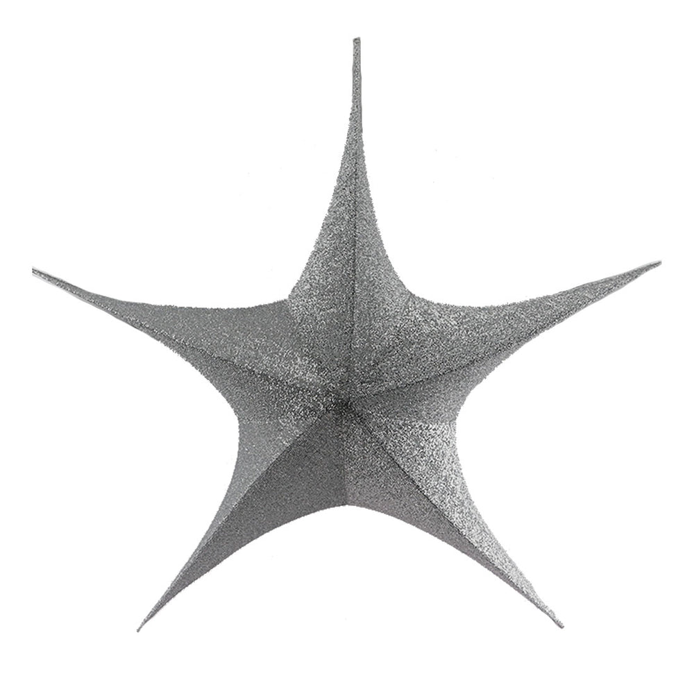 Silver Hanging Star (95cm)