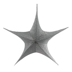 Silver Hanging Star (95cm)