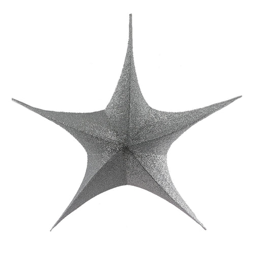 Silver Hanging Star (95cm)