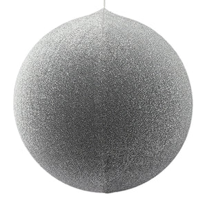 Silver Hanging Ball (40cm)
