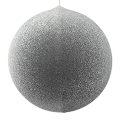 Silver Hanging Ball (60cm)