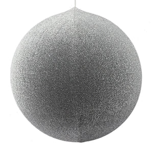 Silver Hanging Ball (60cm)
