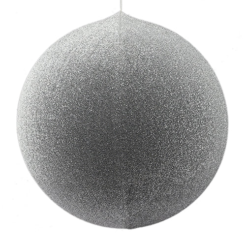 Silver Hanging Ball (60cm)