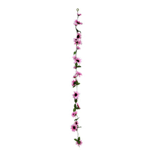 Pink Sunflower Garland