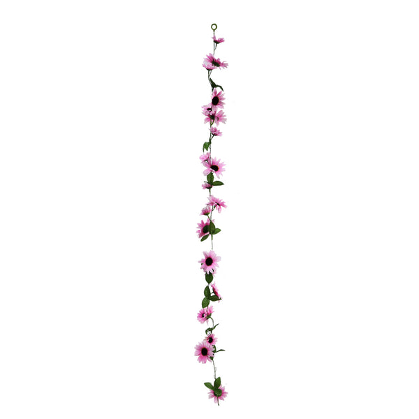 Pink Sunflower Garland