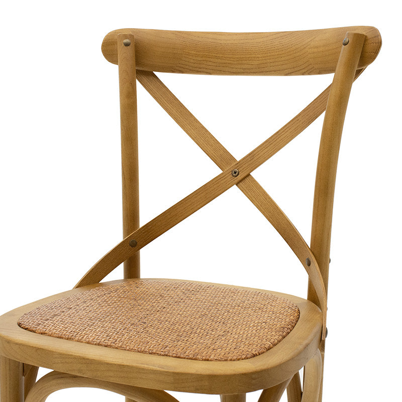 Reid Bar Stool Sonoma Brown Rattan (116 cm)