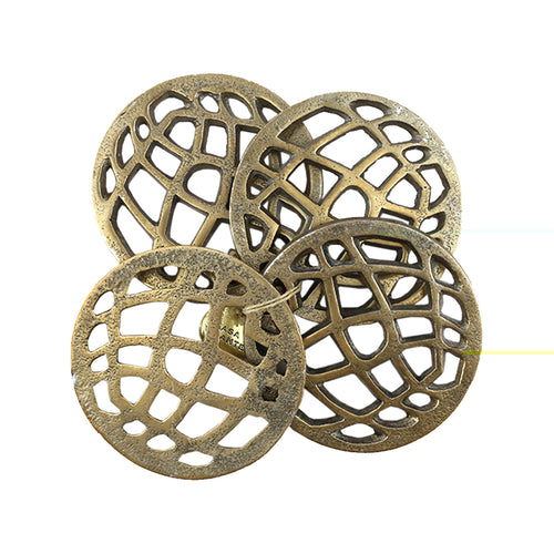Gold Badia Coaster (8.5 cm)