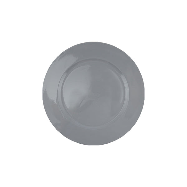 Grey Decoration Plate (33 cm)