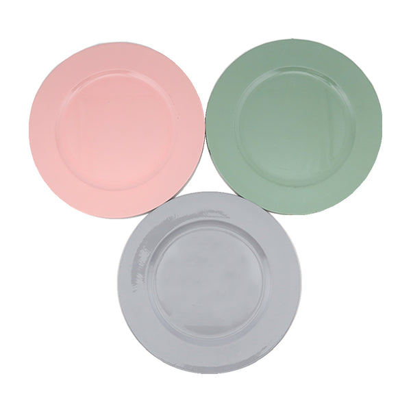 Grey Decoration Plate (33 cm)